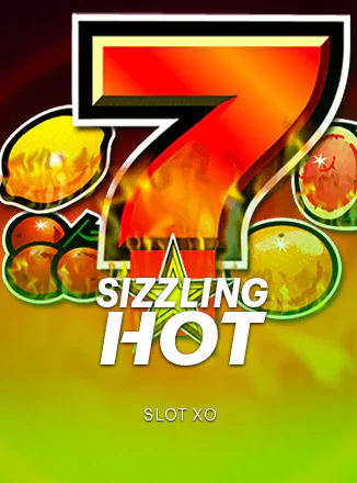 ภาพหน้าปกเกม Sizzling Hot สล็อตผลไม้ไฟลุก